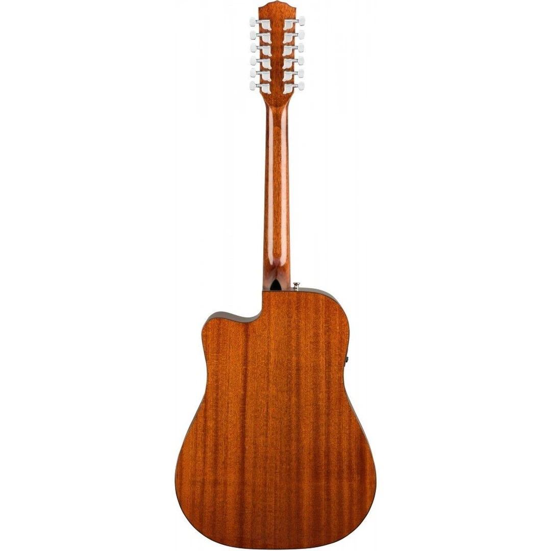 12-струнная электроакустическая гитара Fender CD-60SCE-12 Nat