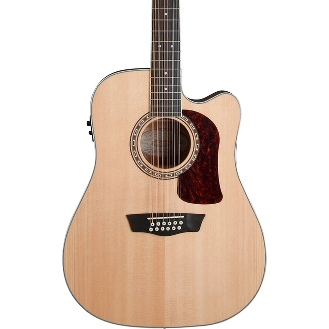12-струнная электроакустическая гитара Washburn HD10SCE12