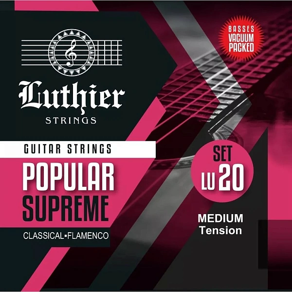 Струны для классической гитары Luthier LU-20
