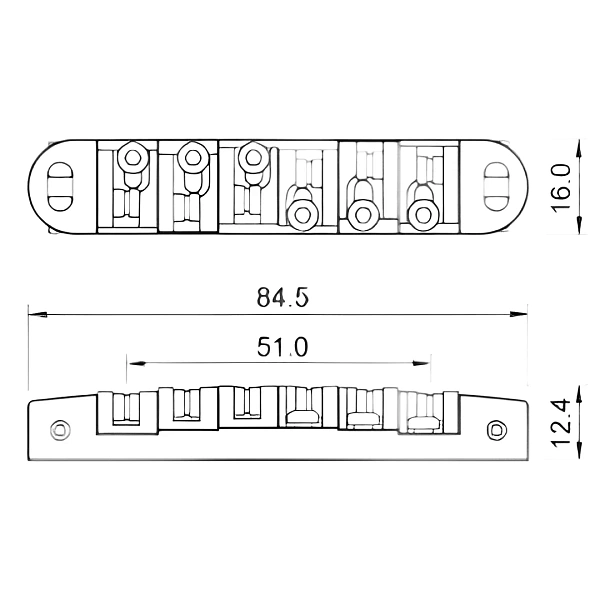Бридж для электрогитары Gewa 547790