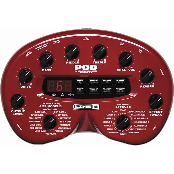 Процессор эффектов Line 6 Pod 2.0