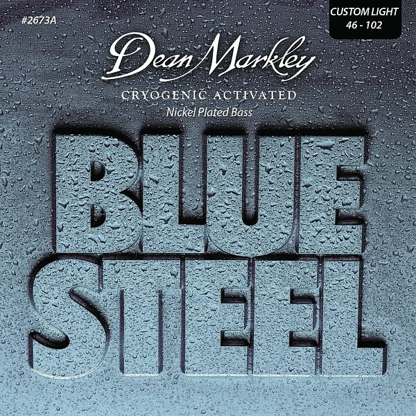 Струны для бас-гитары Dean Markley 2673А Blue Steel 46-102