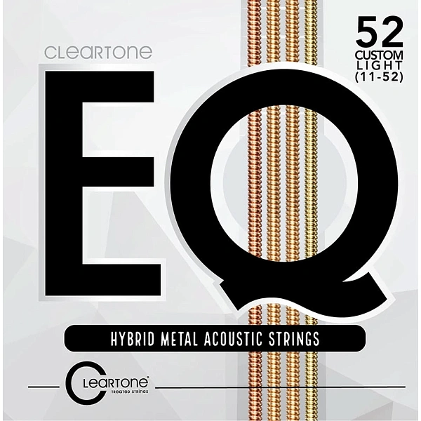 Струны для акустической гитары Cleartone 7811 EQ Hybrid Metal