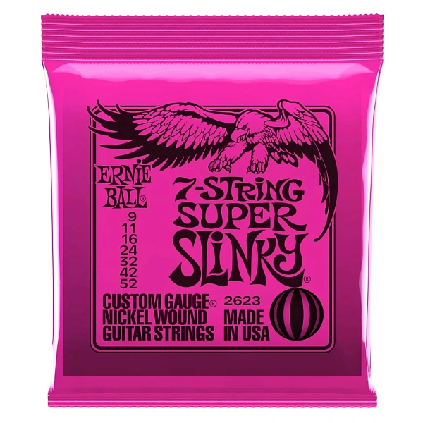 Струны для электрогитары Ernie Ball 2623 9-52