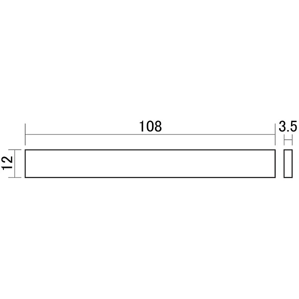 Заготовка порожка Hosco BNK-21W