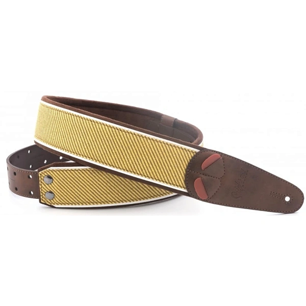 Ремень для гитары RightOn Straps Steady Mojo Tweed Brown