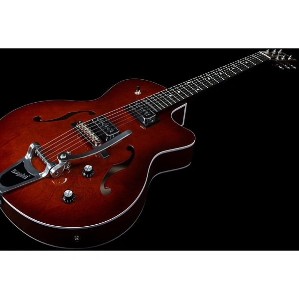 Полуакустическая гитара Godin 5th Ave Uptown T-Armond Havana Burst