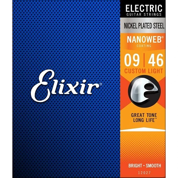 Струны для электрогитары Elixir 12027 9-46