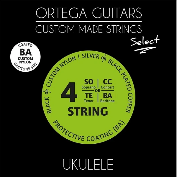 Струны для укулеле Ortega UKS-BA Select