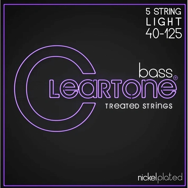 Струны для бас-гитары Cleartone 6440-5 40-125