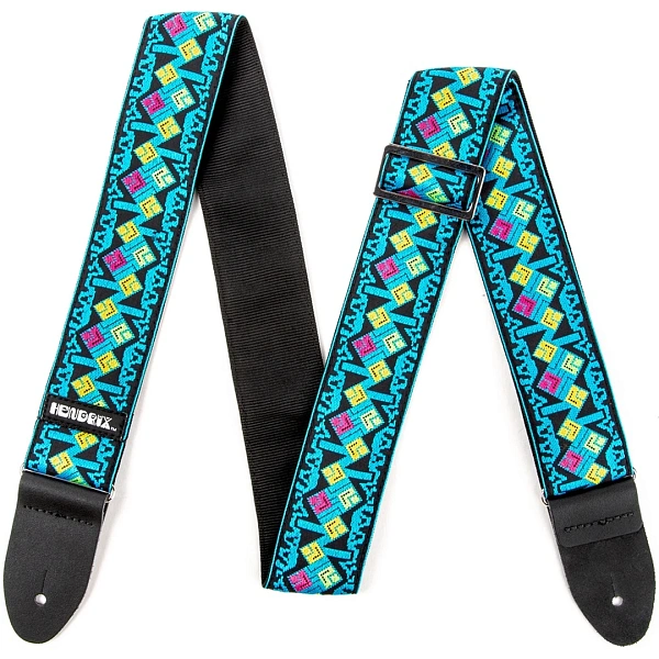 Ремень для гитары Dunlop JH14 Jimi Hendrix Maui Blue Diamond