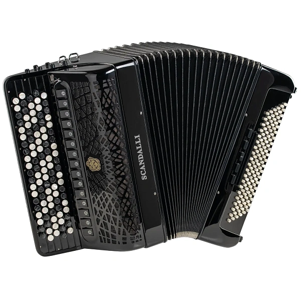 Баян Scandalli Conservatorio BJC 442 black