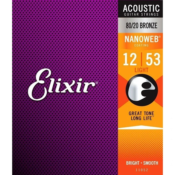 Струны для акустической гитары Elixir 11052 12-53