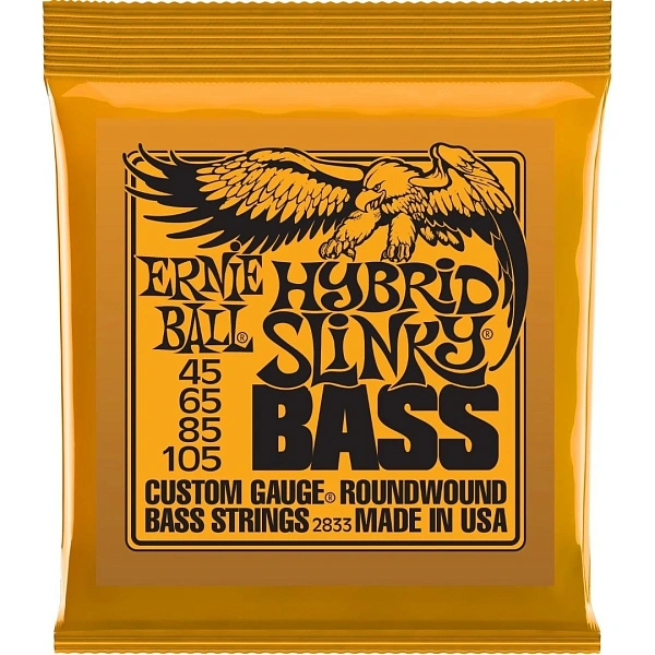 Струны для бас-гитар Ernie Ball 2833 45-105 4-String
