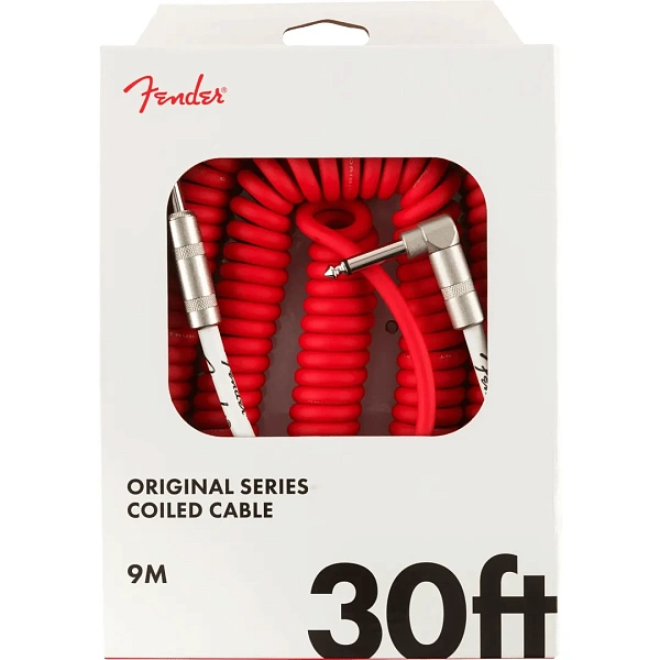 Инструментальный кабель Fender Original Series Coil Cable 30' Fiesta Red
