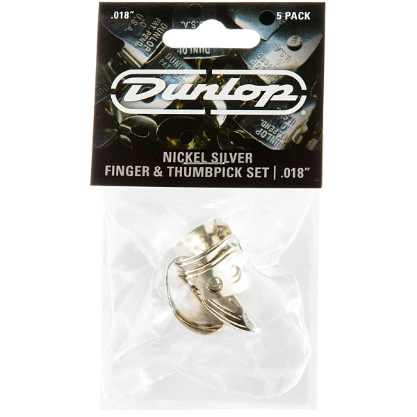 Набор когтей Dunlop 33P.018 Nickel Silver
